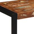 VidaXL Lavica Viacfarebná 80x35x45 cm Rekultivované masívne drevo