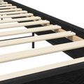 vidaXL Rám postele Čierny dub 80 x 200 cm Kompozitné drevo