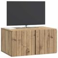 vidaXL Nástenná TV skrinka 59,5 x 41 x 30 cm Dub artisan