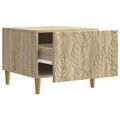 vidaXL Konferenčný stolík Dub sonoma 50 x 49 x 40 cm Kompozitné drevo