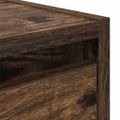 vidaXL Nástenné nočné stolíky 2 ks dymový dub 38x34x40 cm