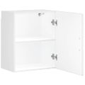 vidaXL kuchynské nástenné skrinky 2 ks "Porto" White Engineered Wood