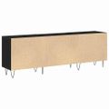vidaXL Zostava TV skriniek 150 x 30 x 50 cm Čierny dub