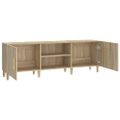 vidaXL TV skrinka farba dubu sonoma 150x30x50 cm spracované drevo