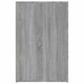 vidaXL Stôl sivý dub sonoma 100x49x75 cm spracované drevo