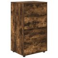 vidaXL Úložné skrine 60 x 48 x 105 cm Kompozitné drevo Dymová dub
