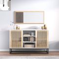 vidaXL Komoda biela 105x30x65 cm kompozitné drevo