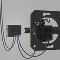 Ajax WallSwitch, černá