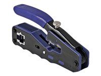 Crimping tool for 8P/RJ45 modular plug