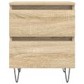 vidaXL Nočný stolík dub sonoma 40x35x50 cm kompozitné drevo