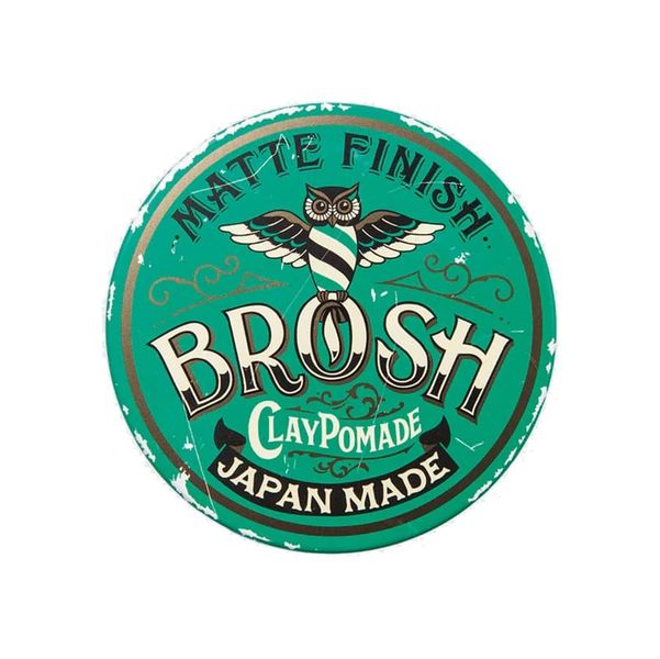 Matná hlina na vlasy BROSH Mini Clay pomade 40 g