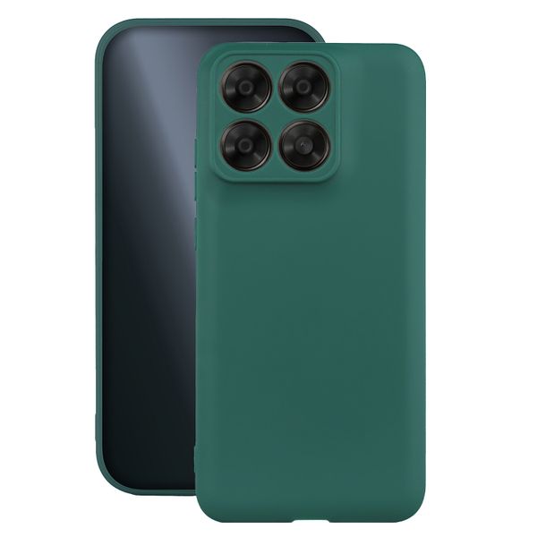 Matný TPU obal pre Motorola Edge 70 Fusion lesná zelená