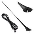 Autoanténa 40cm 5mm adaptér 3m kábel ANT07 AMiO-01507