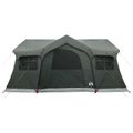 vidaXL Rodinný stan 487 x 340 x 216 cm Armádna zelená Polyester a oceľ