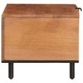 vidaXL Konferenčný stolík Hnedá 80 x 50 x 40 cm Masívne mango drevo