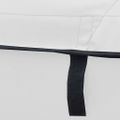 vidaXL Strieška Bimini s 3 oblúkmi a stenami 183x(137-152)x137 cm