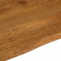 vidaXL Stolová doska 110x80x2,5 cm živý okraj masívne mango