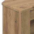 vidaXL RohováTVskriňa 102 x 40,5 x 45 cm Remeselný dub