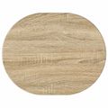 vidaXL Bočný stôl Dub sonoma 50 x 39,5 x 55 cm Kompozitné drevo