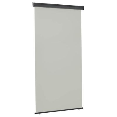 vidaXL Bočná markíza na balkón 125x250 cm, sivá