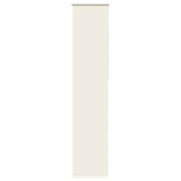 vidaXL Zatemňovacia roleta, sivobiela 50x210 cm, šírka látky 45,7 cm, polyester