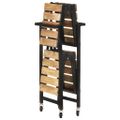 vidaXL Kuchynský vozík 87x36x81 cm masívne mangové drevo