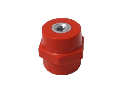 Podpěrný izolátor SI 1312319, výška 25 mm, závit M6, kľúč 25, U=0,4/0,5 kV AC/DC