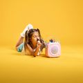 Bluetooth Karaoke set mikrofón a reproduktor KidsVoice Pink