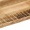 vidaXL Stolová doska živá hrana 70x40x2,5 cm masívny surový mangovník