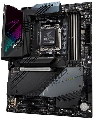 GIGABYTE B650E AORUS MASTER/AM5/ATX Základná doska, AMD B650, AM5, 4x DDR5 DIMM (max. 128 GB), 4x M.2, HDMI, USB typ C, Wi-Fi, ATX