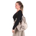 Ľanová dámska taška z Furoshiki šatky