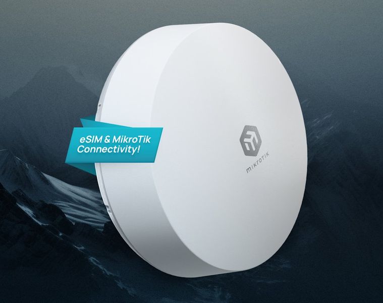MikroTik ATL 5G R16, 4/5G modem, 4x4 MIMO, SIM slot (eSIM), GbE, PoE+, RouterOS v7 L3