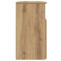 vidaXL Nočný stolík dub artisan 50x32x60 cm kompozitné drevo