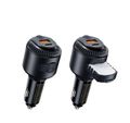 REMAX CAR CHARGER YATOY SERIES WITH SCENT 60W PD QC RCC353 1xUSB + 1XuSB-C BLACK