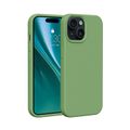 Silikónové puzdro Etteri pre iPhone 13 6,1" svetlozelená