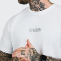 Tričko FIT White - GymBeam, veľkosť S