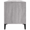 vidaXL Skrinka na platne sivá sonoma 100x38x48 cm kompozitné drevo
