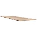 vidaXL Stolové dosky 4 ks 100x50x2,5 cm obdĺžnikové masívna borovica