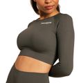 Dámske tričko Hyper Crop-Top Shadow - BeastPink, veľkosť XXL, veľkosť oblečenia XXL