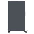 vidaXL Komoda antracitová 100,5x39x72 cm oceľ