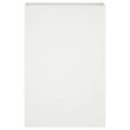 vidaXL Záhradný kvetináč Biela 50 x 20 x 75 cm Studený valcovaný oceľ