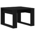 vidaXL Konferenčný stolík Čierny dub 50 x 50 x 35 cm Kompozitné drevo