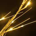 vidaXL LED strom s dizajnom bielej brezy 96 teplých bielych LED 180cm