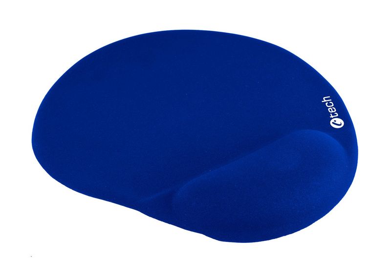 Podložka pod myš gélová C-TECH MPG-03, modrá, 240x220mm