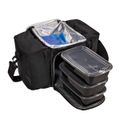 Taška na jedlo Advanced Prep Black - GymBeam