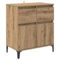 vidaXL Servírovacia skriňa Remeselný dub 60 x 35 x 70 cm