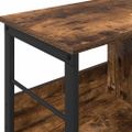 vidaXL Regál na knihy 2 úrovní 82 x 32 x 47 cm Kompozitné drevo