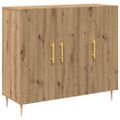 vidaXL Servírovacia skriňa Remeselný dub 90 x 34 x 80 cm
