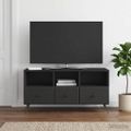 vidaXL TV skrinka Čierna 102 x 34,5 x 50 cm Kompozitné drevo