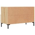 vidaXL TV skrinka dub sonoma 80x36x50 cm spracované drevo